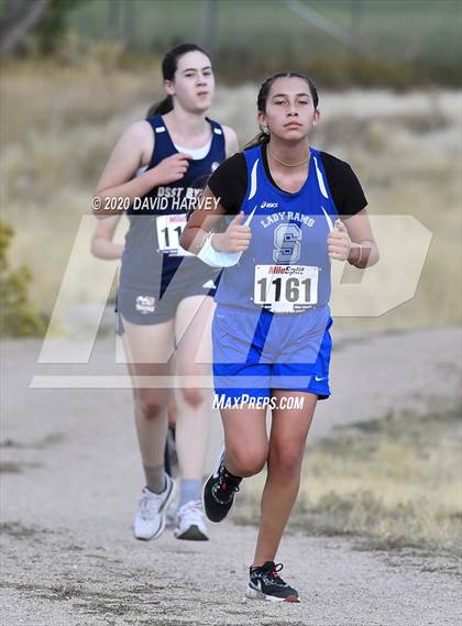 Thumbnail 3 in Girls 3A Region 5 XC Regional photogallery.