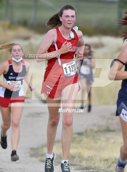 Thumbnail 3 in Girls 3A Region 5 XC Regional photogallery.