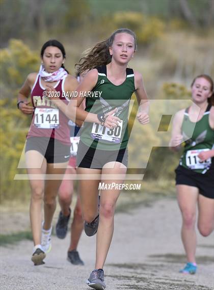 Thumbnail 1 in Girls 3A Region 5 XC Regional photogallery.