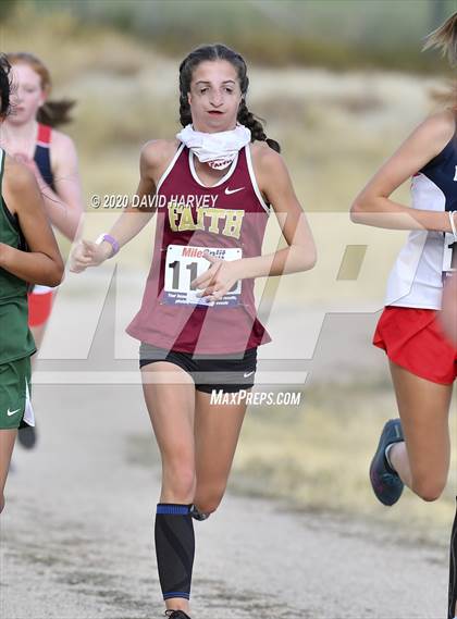 Thumbnail 3 in Girls 3A Region 5 XC Regional photogallery.