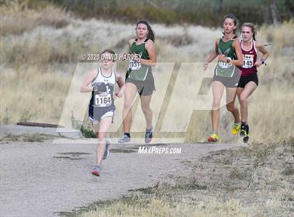 Thumbnail 1 in Girls 3A Region 5 XC Regional photogallery.