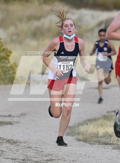 Thumbnail 1 in Girls 3A Region 5 XC Regional photogallery.