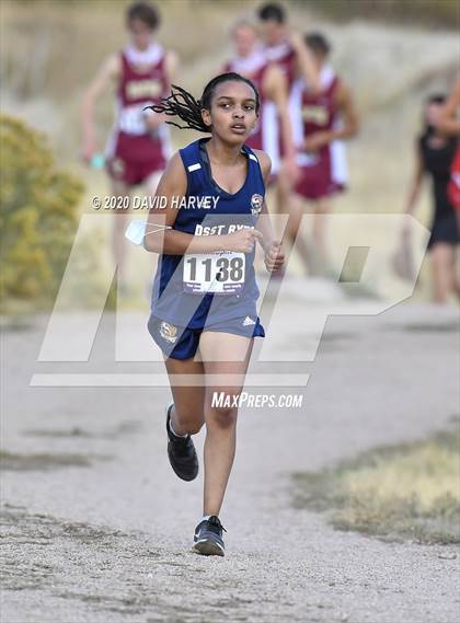 Thumbnail 3 in Girls 3A Region 5 XC Regional photogallery.
