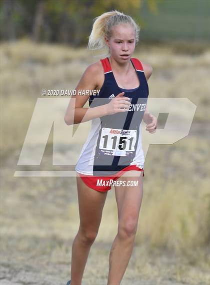 Thumbnail 2 in Girls 3A Region 5 XC Regional photogallery.