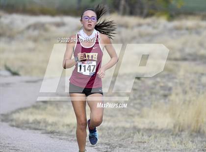 Thumbnail 2 in Girls 3A Region 5 XC Regional photogallery.