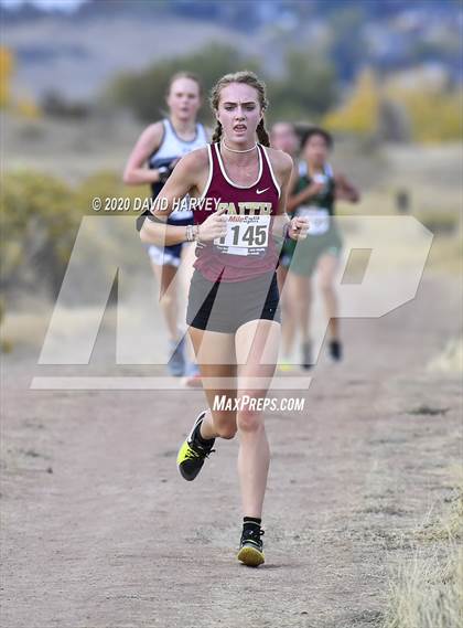 Thumbnail 3 in Girls 3A Region 5 XC Regional photogallery.