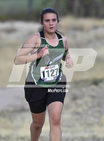 Thumbnail 3 in Girls 3A Region 5 XC Regional photogallery.