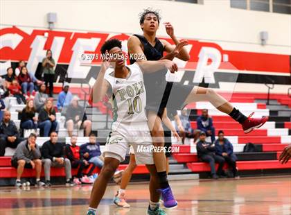Thumbnail 3 in Long Beach Poly vs. Saugus (Trevor Ariza Tip-off Classic) photogallery.
