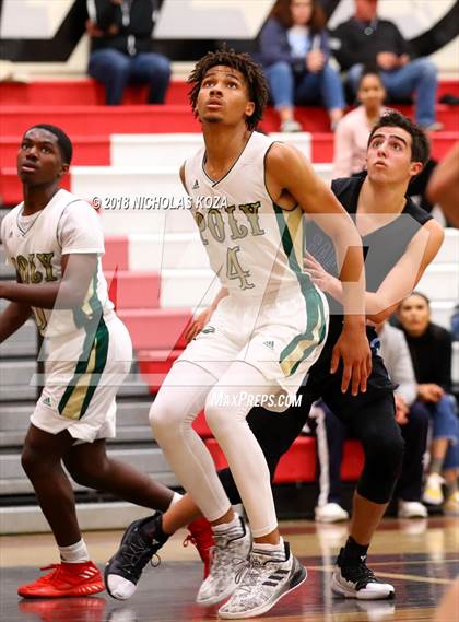 Thumbnail 2 in Long Beach Poly vs. Saugus (Trevor Ariza Tip-off Classic) photogallery.