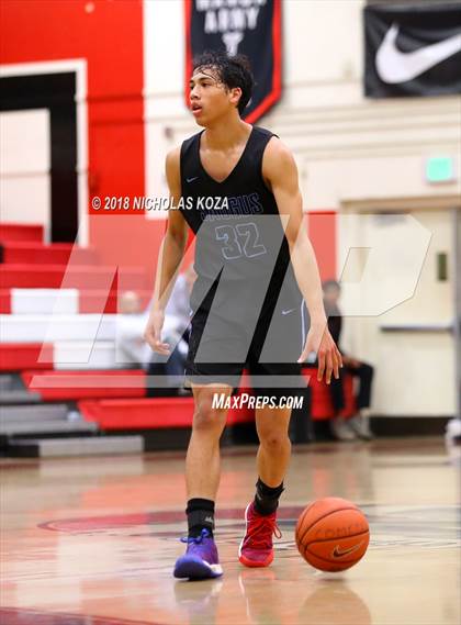 Thumbnail 3 in Long Beach Poly vs. Saugus (Trevor Ariza Tip-off Classic) photogallery.