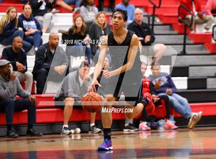 Thumbnail 1 in Long Beach Poly vs. Saugus (Trevor Ariza Tip-off Classic) photogallery.