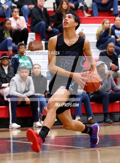 Thumbnail 3 in Long Beach Poly vs. Saugus (Trevor Ariza Tip-off Classic) photogallery.