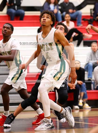 Thumbnail 1 in Long Beach Poly vs. Saugus (Trevor Ariza Tip-off Classic) photogallery.