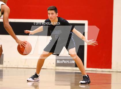 Thumbnail 2 in Long Beach Poly vs. Saugus (Trevor Ariza Tip-off Classic) photogallery.