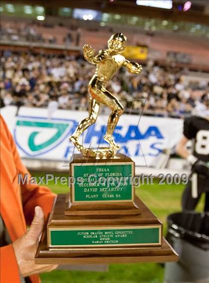 Thumbnail 2 in Manatee vs. Plant (FHSAA 5A Final) photogallery.