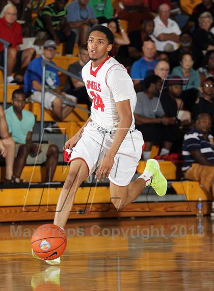 Thumbnail 3 in Denver East vs. St. John Bosco (City of Palms Classic) photogallery.