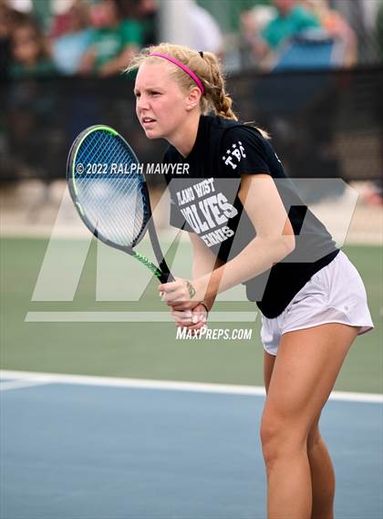 Thumbnail 1 in UIL 4A, 5A, 6A State Girls Tennis Finals photogallery.