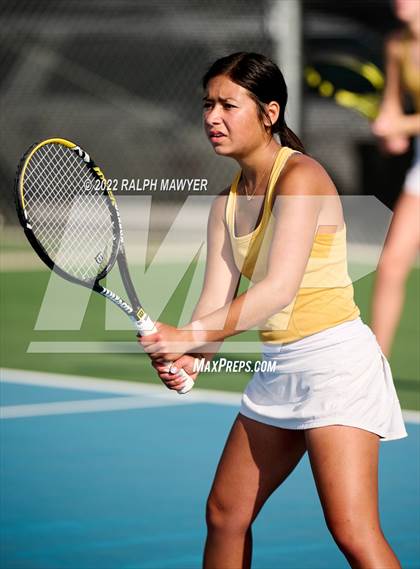 Thumbnail 2 in UIL 4A, 5A, 6A State Girls Tennis Finals photogallery.