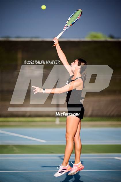 Thumbnail 1 in UIL 4A, 5A, 6A State Girls Tennis Finals photogallery.