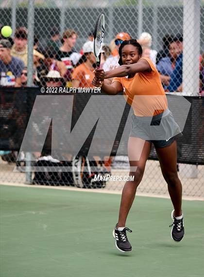 Thumbnail 1 in UIL 4A, 5A, 6A State Girls Tennis Finals photogallery.