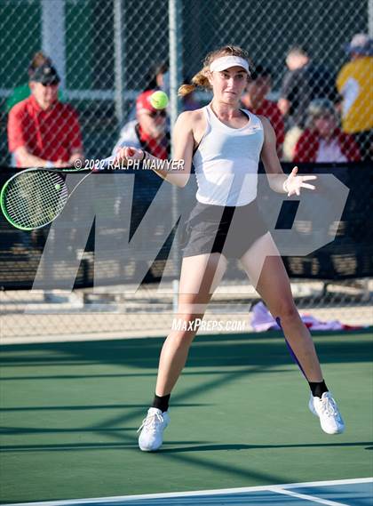 Thumbnail 3 in UIL 4A, 5A, 6A State Girls Tennis Finals photogallery.
