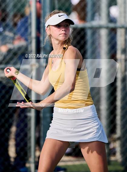 Thumbnail 1 in UIL 4A, 5A, 6A State Girls Tennis Finals photogallery.