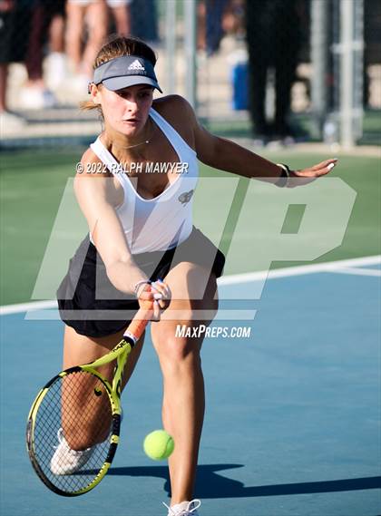 Thumbnail 1 in UIL 4A, 5A, 6A State Girls Tennis Finals photogallery.