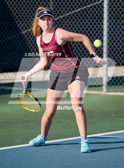Thumbnail 2 in UIL 4A, 5A, 6A State Girls Tennis Finals photogallery.