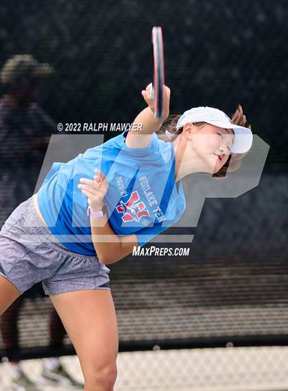 Thumbnail 3 in UIL 4A, 5A, 6A State Girls Tennis Finals photogallery.