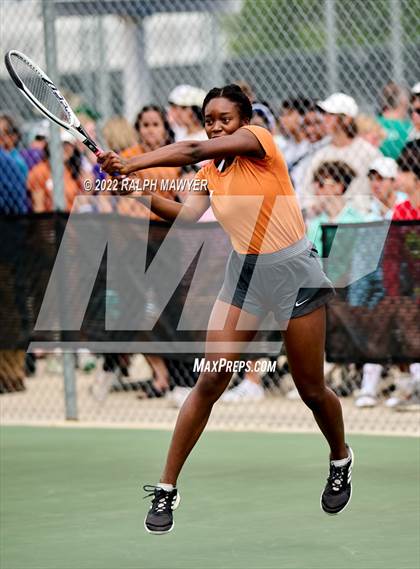 Thumbnail 2 in UIL 4A, 5A, 6A State Girls Tennis Finals photogallery.
