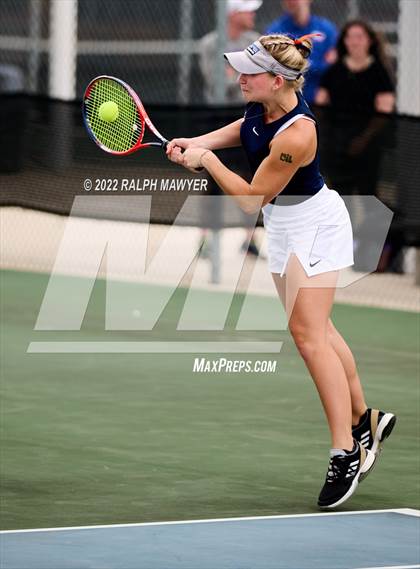 Thumbnail 3 in UIL 4A, 5A, 6A State Girls Tennis Finals photogallery.