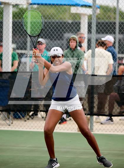 Thumbnail 2 in UIL 4A, 5A, 6A State Girls Tennis Finals photogallery.