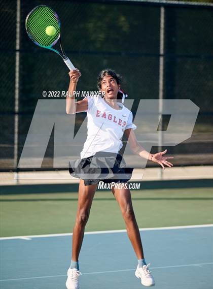 Thumbnail 3 in UIL 4A, 5A, 6A State Girls Tennis Finals photogallery.