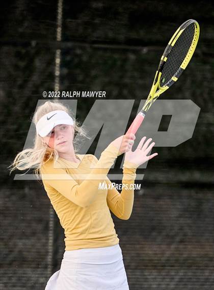 Thumbnail 3 in UIL 4A, 5A, 6A State Girls Tennis Finals photogallery.