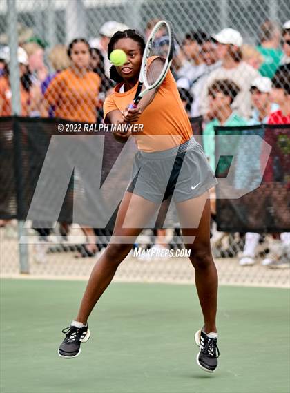 Thumbnail 1 in UIL 4A, 5A, 6A State Girls Tennis Finals photogallery.