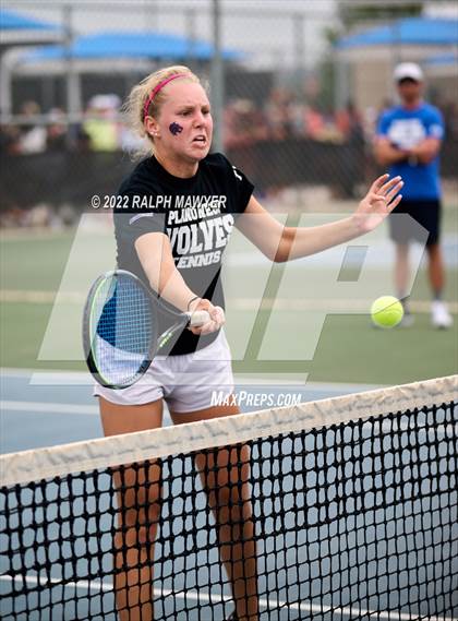 Thumbnail 2 in UIL 4A, 5A, 6A State Girls Tennis Finals photogallery.