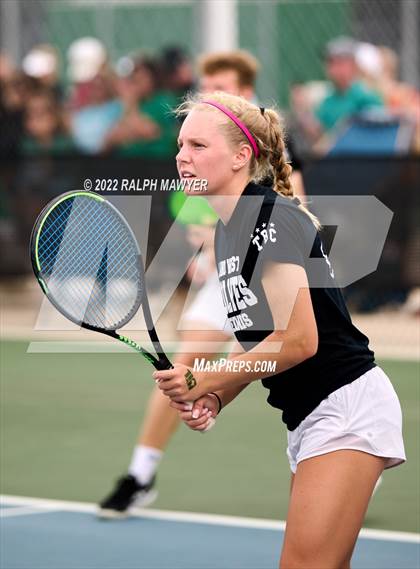 Thumbnail 2 in UIL 4A, 5A, 6A State Girls Tennis Finals photogallery.