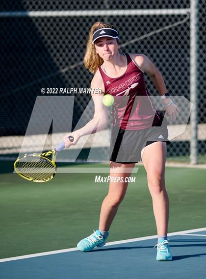 Thumbnail 3 in UIL 4A, 5A, 6A State Girls Tennis Finals photogallery.