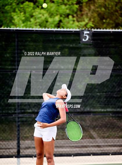 Thumbnail 3 in UIL 4A, 5A, 6A State Girls Tennis Finals photogallery.