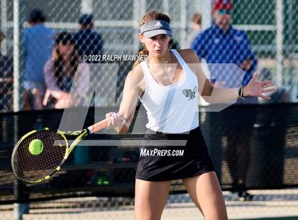 Thumbnail 2 in UIL 4A, 5A, 6A State Girls Tennis Finals photogallery.