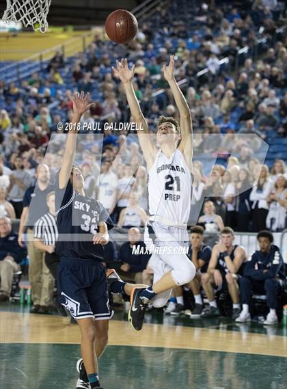 Thumbnail 1 in Skyview vs. Gonzaga Prep (WIAA 4A Quarterfinal) photogallery.