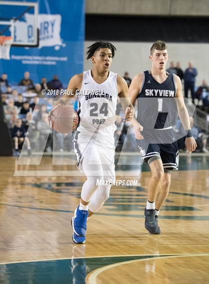 Thumbnail 1 in Skyview vs. Gonzaga Prep (WIAA 4A Quarterfinal) photogallery.