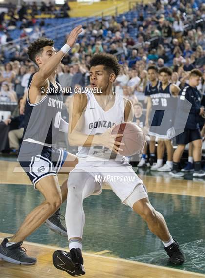 Thumbnail 2 in Skyview vs. Gonzaga Prep (WIAA 4A Quarterfinal) photogallery.