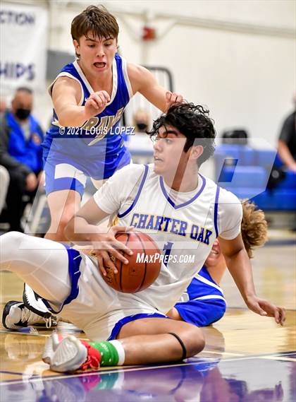 Thumbnail 3 in Alta Loma @ Charter Oak (Silent Night Game) photogallery.