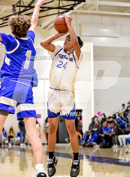 Thumbnail 1 in Alta Loma @ Charter Oak (Silent Night Game) photogallery.