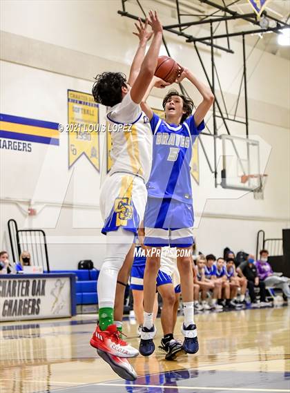 Thumbnail 2 in Alta Loma @ Charter Oak (Silent Night Game) photogallery.
