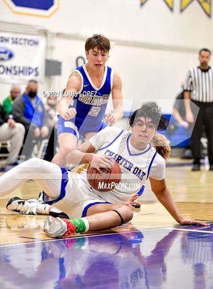 Thumbnail 2 in Alta Loma @ Charter Oak (Silent Night Game) photogallery.