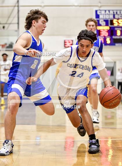 Thumbnail 2 in Alta Loma @ Charter Oak (Silent Night Game) photogallery.