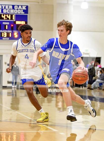 Thumbnail 3 in Alta Loma @ Charter Oak (Silent Night Game) photogallery.