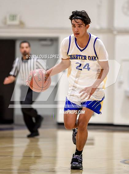 Thumbnail 2 in Alta Loma @ Charter Oak (Silent Night Game) photogallery.